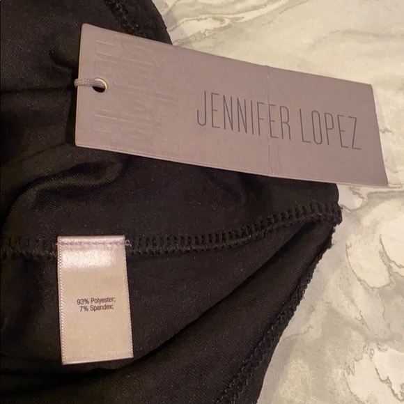 NWT Jennifer Lopez black crop top size small - Picture 9 of 9
